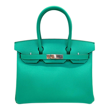 HERMES BIRKIN30VEAU EPSOM VERT JADE PHW