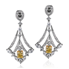 TIFFANY & CO СЕРЬГИ С БРИЛЛИАНТАМИ 5,97 CT