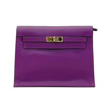 HERMES KELLYDANCE EVERCOLOR ANEMONE GHW